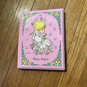 Vintage 1992 Precious Moments Pink Photo Album